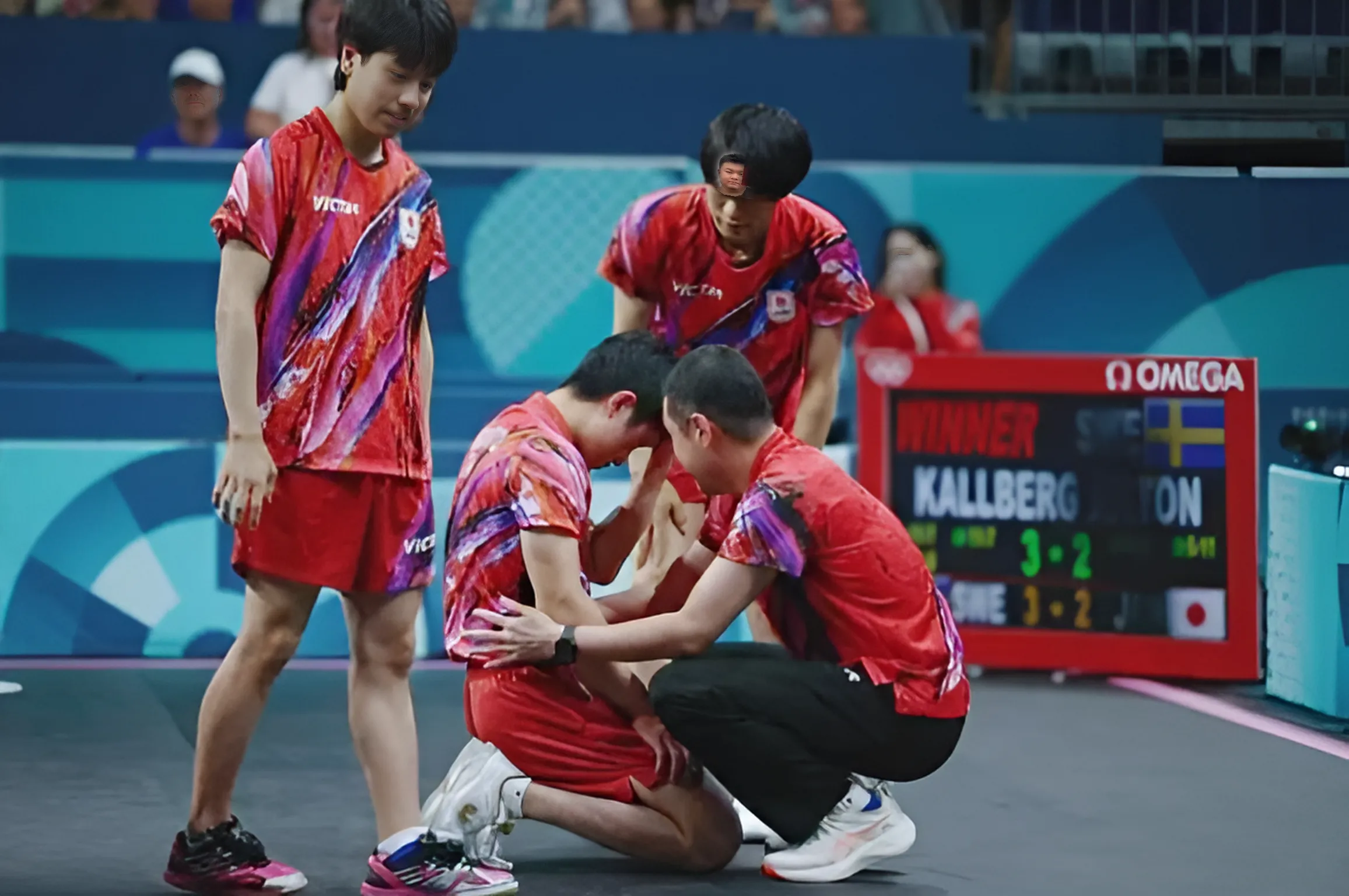 日本队力克瑞典队，许昕状态火热